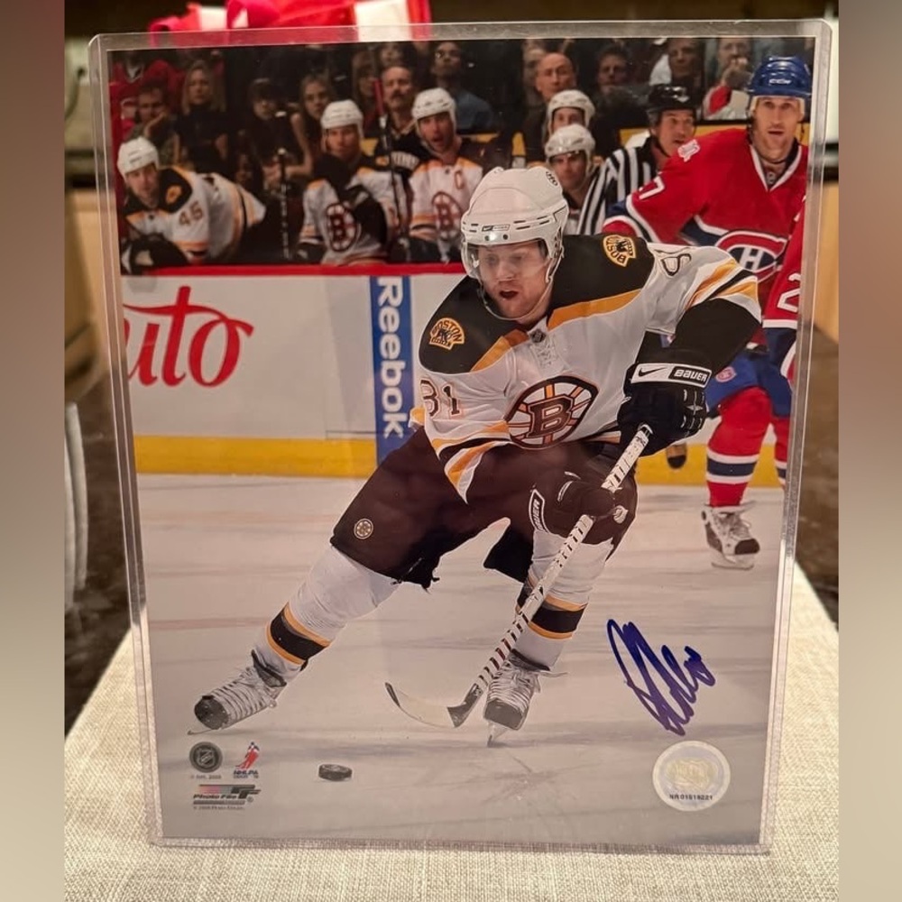 Boston Bruins Autographed Hockey Photo